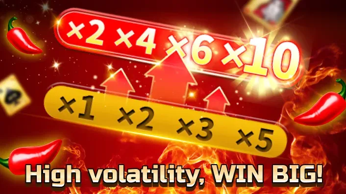 Colorful slot machine interface